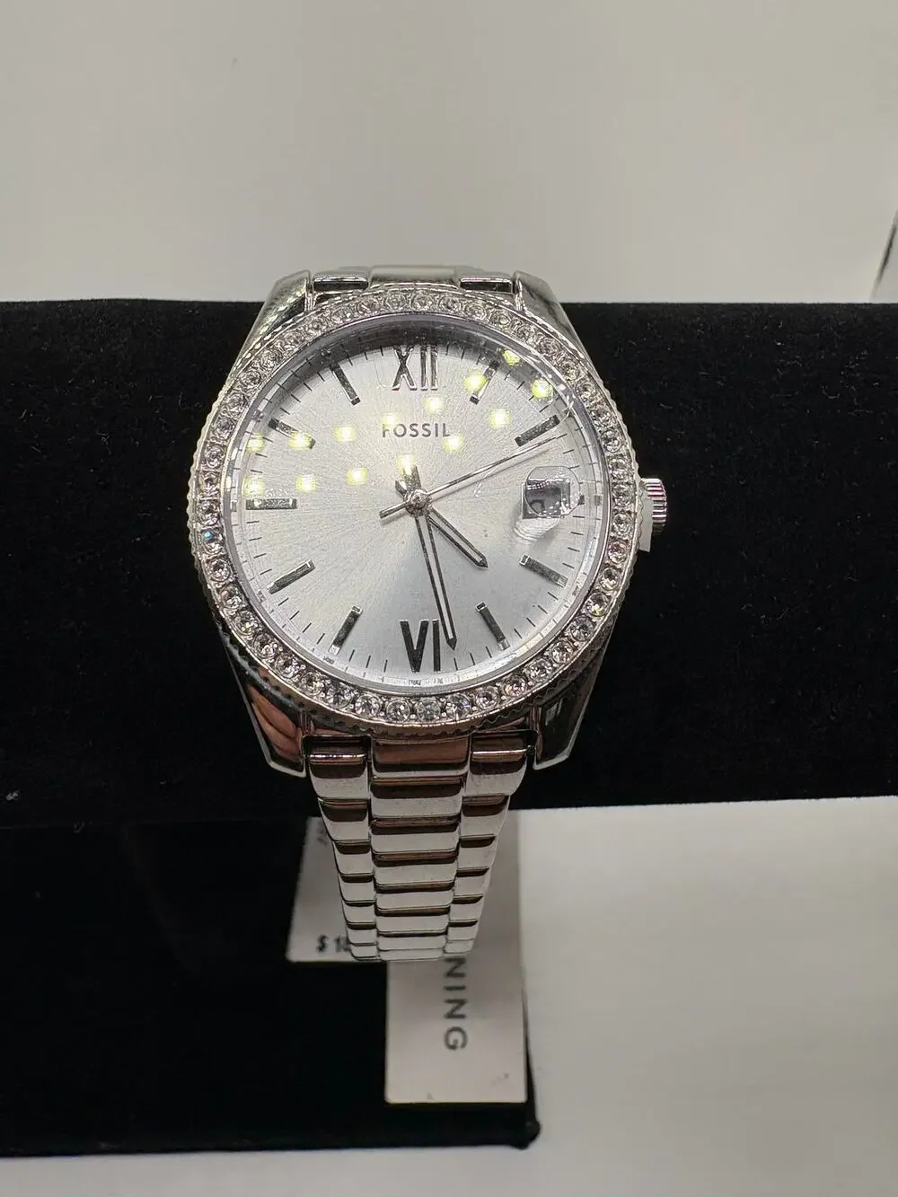 Fossil Women's Scarlette Silver Dial Watch - ES4317 - Silver